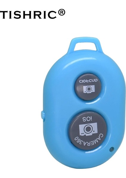 TSR307-GREEN Tıshrıc Kablosuz Bluetooth Telefon Zamanlayıcı Tripod iPhone Xiaomi Selfie Sopa Kablosuz Uzaktan Kumanda Deklanşör (Yurt Dışından) modelleri