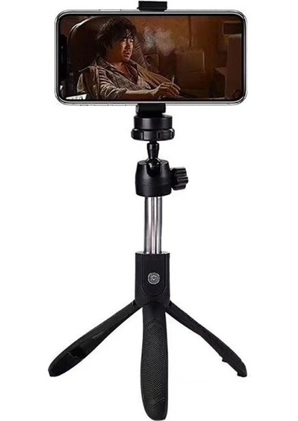 K5 Bluetooth Kamera Uzaktan Kumanda Selfie Sopa Telefon Evrensel Canlı Fotoğraf Artefakt Çok Fonksiyonlu Tripod IPhone 8x7 6 S Artı (Yurt Dışından)
