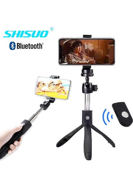 K5 Bluetooth Kamera Uzaktan Kumanda Selfie Sopa Telefon Evrensel Canlı Fotoğraf Artefakt Çok Fonksiyonlu Tripod IPhone 8x7 6 S Artı (Yurt Dışından) fiyatları