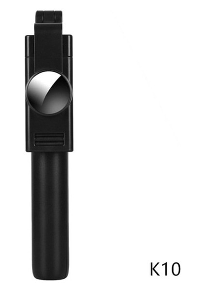 Siyah 3 In 1 Telefon Tutucu Bluetooth Uzaktan Kumanda Selfie Sopa Ayna Akıllı Telefon Braketi ile Mobil Tripod Canlı Akış Monopod (Yurt Dışından)