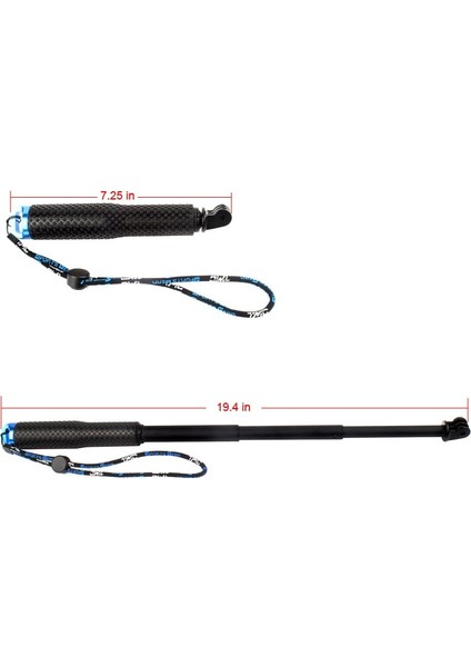 19 Inç Yeşil El Selfie Çubukları Monopod Gopro Hero 6 5 4 3 + 3 Oturum Sjcam SJ4000 SJ5000X SJ9000 Xiaomi Yi 4 K Kamera Aksesuarları (Yurt Dışından)