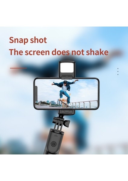 Siyah Ekle Tc Roreta 2023 Yeni Katlanabilir Kablosuz Bluetooth Selfie Çubuk Tripod Bluetooth Deklanşörlü Paslanmaz Çelik Monopod Ios Android Için (Yurt Dışından)