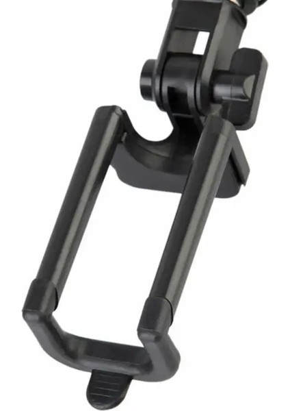 Siyah Kablosuz Bluetooth Selfie Çubuk Tripod iPhone Huawei Samsung Android Mobil Monopod Selfie Çubuk Deklanşör Için Uzaktan Kumanda ile (Yurt Dışından)