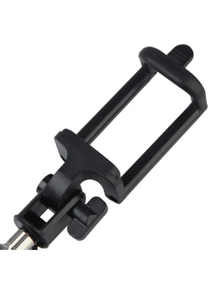 Siyah Kablosuz Bluetooth Selfie Çubuk Tripod iPhone Huawei Samsung Android Mobil Monopod Selfie Çubuk Deklanşör Için Uzaktan Kumanda ile (Yurt Dışından)