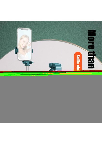 Bir Bluetooth Kablosuz Özçekim Çubuğu Mini Tripod Uzatılabilir Monopod Ios Android Telefon N1H8 Için Dolgu Işığı ile Uzaktan Deklanşör (Yurt Dışından)
