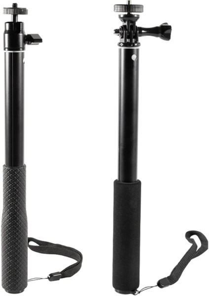 P204C Uzatılabilir Selfie Çubuğu, 4 Seviye Ayarlı Taşınabilir Vlog Seyahat Selfie Çubuğu Standart 1/4 Dişli Vida Bağlantı Noktası (Yurt Dışından) fiyatları