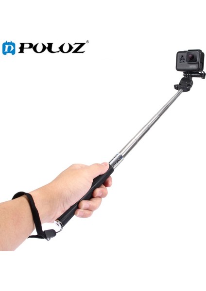 Metal Tripod Puluz Go Pro Aksesuarları Için Uzatılabilir El Selfie Sopa Monopod Dji Osmo Eylem/gopro Yenı Kahraman/hero6/5/5 Oturum/4/3/2 (Yurt Dışından)