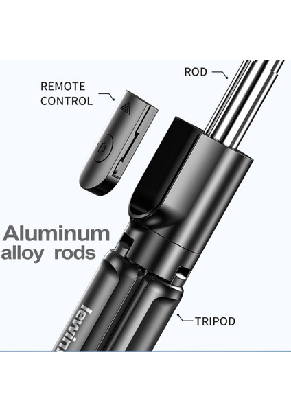 Set3 Lewinner Kablosuz Selfie Çubuğu Monopod Tripod S03 Bluetooth Selfie Çubuğu Huawei Xiaomi iPhone Gopro 7 6 5 Spor Eylem (Yurt Dışından) fırsatları