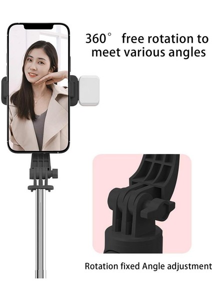 Cep Telefonu Tripod Uzatılabilir Akış Kamera Tripod Kablosuz Uzaktan Telefon Tripod Dolgu Işığı Deklanşör Grup Selfie'ler Canlı Akış (Yurt Dışından) fiyatları