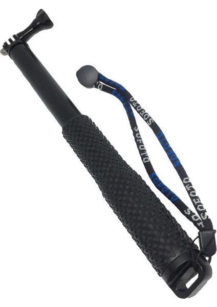 Siyah Go Pro Aksesuarları 36 ''inç Alüminyum Monopod Selfie Sopa Gopro 11 10 9 8 7 6 5 4 3 SJ4000 Sj6 Sj7 Yi 4K Djı Osmo H8 H8R H9 (Yurt Dışından)