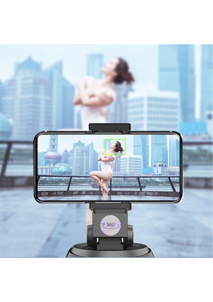 Mavi Otomatik Akıllı Çekim Selfie Çubuğu 360 Derece Döndürme Telefon Tutucu Yüz Takip Kamera Tripod Kafa Canlı Vlog Video Kayıt (Yurt Dışından) fiyatları