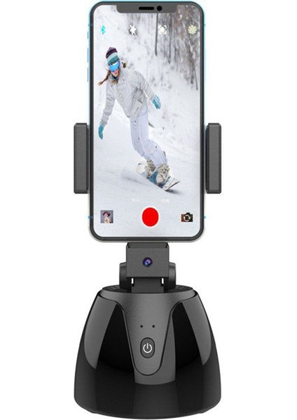 Mavi Otomatik Akıllı Çekim Selfie Çubuğu 360 Derece Döndürme Telefon Tutucu Yüz Takip Kamera Tripod Kafa Canlı Vlog Video Kayıt (Yurt Dışından) fırsatları