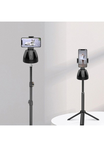 Mavi Otomatik Akıllı Çekim Selfie Çubuğu 360 Derece Döndürme Telefon Tutucu Yüz Takip Kamera Tripod Kafa Canlı Vlog Video Kayıt (Yurt Dışından) indirimleri