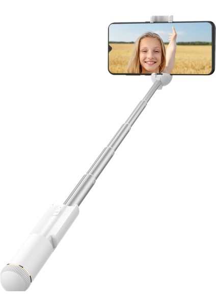 A-Bk Uzatılabilir Selfie Çubuğu Monopod Kendi Kendine Fotoğraf, Makyaj, Canlı Yayın Için Telefon Klipsi ile Akıllı Telefon Tutucu Stand Kelepçesi ile Donatılmıştır (Yurt Dışından)