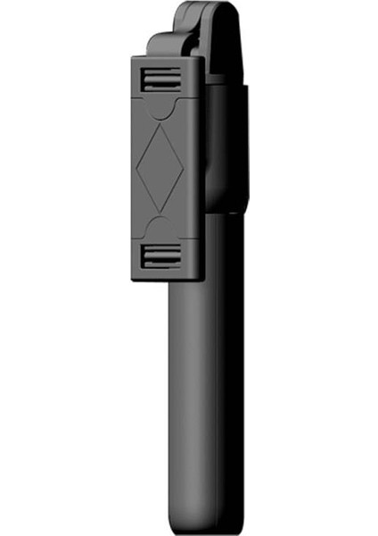 Siyah 360° Döndürme Cep Telefonu Özçekim Çubuğu Evrensel Tripod K10 Mini Özçekim Çubuğu Bluetooth Özçekim Çubuğu Ayarlanabilir Tripod (Yurt Dışından)