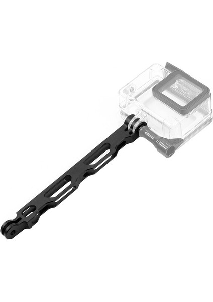 Set A Alüminyum Kask Sopa Uzatma Çubuğu Cnc Alaşım Kolu Kol Dağı Gopro Hero 11 Xiaomi Yi Sjcam Djı Spor Kamera Aksesuarları (Yurt Dışından)