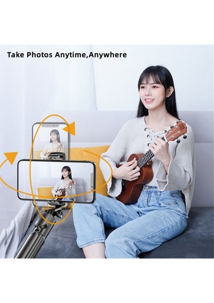 S03 Beyaz Işık Yok 3'ü 1 Arada Bluetooth Selfie Çubuğu Katlanabilir Mini Taşınabilir Genişletilebilir Tripod Monopod Kamera Için Dolgu Işığı Deklanşörlü Uzaktan Kumanda (Yurt Dışından) indirimleri