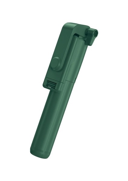 H1 Yeşil Selfie Çubuklarıtaşınabilir Kablosuz Bluetooth Uyumlu Katlanabilir Mini Tripod, Iphone Xiaomi Huawei Için Dolgu Işığı Uzaktan Deklanşör ile (Yurt Dışından)