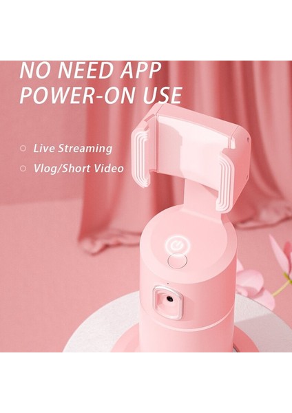 Beyaz Otomatik Telefon Takip 360 ° LED Ekranı, LED Ekranı Fotoğraf Selfie'si Vlog Orijinal (Yurt Dışından) modelleri