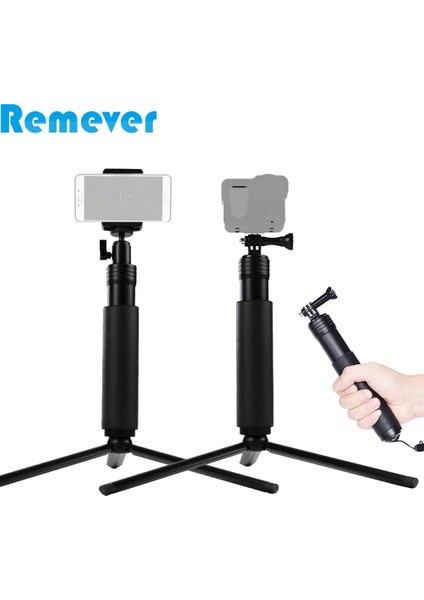 Altın Alüminyum Selfie Çubuk Montaj Tutucu Top Kafa Mini Tripod iPhone Xiaomi Samsung Telefonları Için Monopod Gopro Sjcam Kameralar (Yurt Dışından) fiyatları