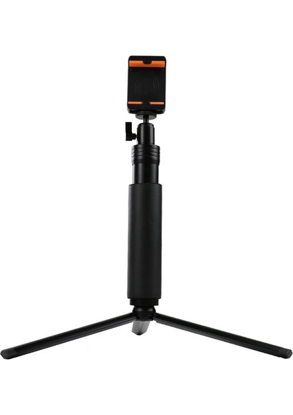 Altın Alüminyum Selfie Çubuk Montaj Tutucu Top Kafa Mini Tripod iPhone Xiaomi Samsung Telefonları Için Monopod Gopro Sjcam Kameralar (Yurt Dışından) modelleri