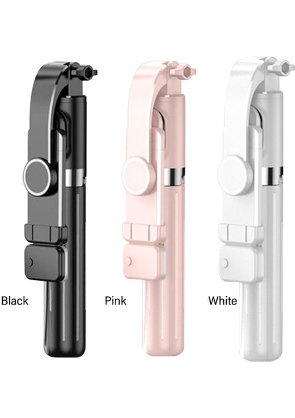 Pembe iPhone Cep Telefonu Kablosuz Dönen Dolgu Işığı Selfie Sopa Telefon Tutucu 360 Derece Döndür Bluetooth Selfie Sopa (Yurt Dışından) modelleri