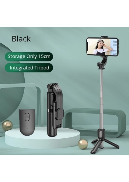 Yeşil Gimbal Akıllı Telefon Tripod Ayarlanabilir El Iphone Xiaomi Samsung Huawei Teleskopik Sopa Cep Telefon Tripodu Tutucu (Yurt Dışından) fiyatları