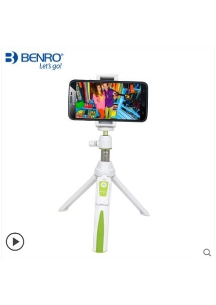 Beyaz Benro MK10 El Uzatılabilir Mini Tripod Selfie Çubuğu Uzaktan Kumandalı Yepyeni (Yurt Dışından) indirimleri