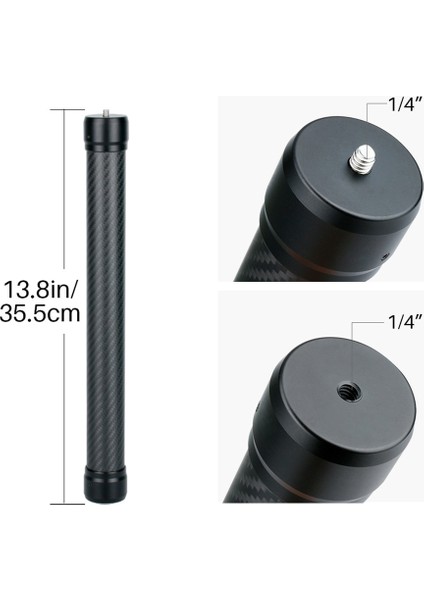 Siyah Karbon Fiber Uzatma Direği Sopa Monopod Ronin S Sc Rsc2 Zhiyun Feiyutech Hohem Kamera Sabitleyici Gimbal Aksesuarları (Yurt Dışından) fırsatları