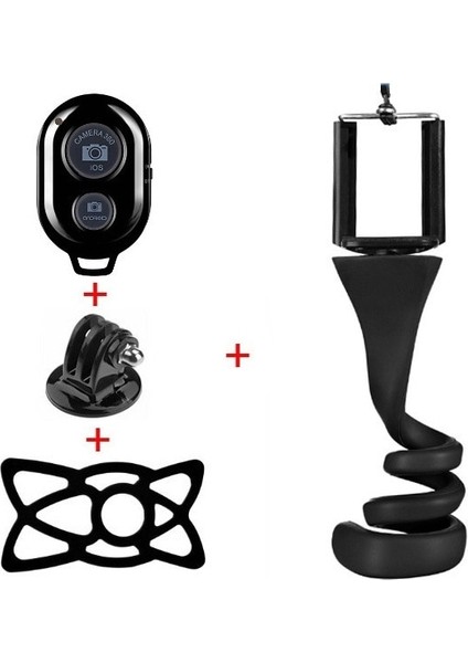 Sarı Monkey Stick Pod - Gopro Sjcam Xiao Yi Mi Aksiyon Kamerası ve Akıllı Telefon Için Esnek Kamera Tripod Montajı ve Selfie Çubuğu (Yurt Dışından) indirimleri