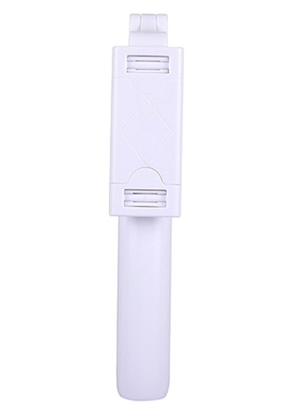 K07 Beyaz Kablosuz Bluetooth Selfie Sopa Tripod Katlanabilir Braketi Xiaomi Redmi Için Huawei iPhone 12 Samsung Akıllı Telefon Android Ios Tutucu (Yurt Dışından)