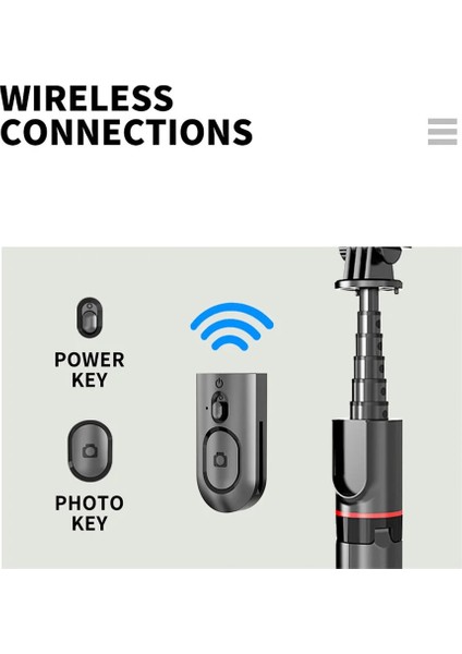 L12D Yeni L12/L12D Taşınabilir Kablosuz Bluetooth Telefon Teleskopik Selfie Sopa Tripod Dolgu Işığı ile Huawei iPhone Android Xiaomi Için (Yurt Dışından) fırsatları