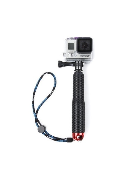 Kırmızı Uzatılabilir Go Pro Sopa Için El Palo Gopro Selfie Çubukları Monopod Gopro Hero Için 5 4 6 7 3 + 3 2 1 SJ4000 Xiaomi Yi Için (Yurt Dışından)
