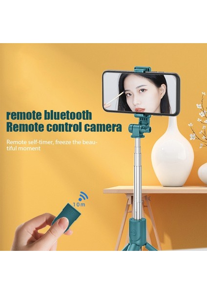 Stil 1 Yenı Kablosuz Bluetooth Uyumlu Mini Tripod Uzatılabilir Monopod Ios Android Canlı Yayın Için Deklanşör Uzaktan Kumanda ile (Yurt Dışından)