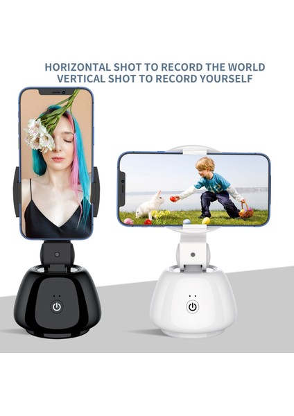 Siyah Otomatik Yüz Takip Telefon Selfie Çubuğu Akıllı 360° Dönüş Tutucu Vlog Canlı Gimbal Sabitleyici Aı Takip Videosu Mobil Cihazlar Için Tripod (Yurt Dışından) modelleri