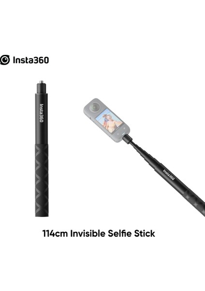 2'si 1 Arada Selfie Çubuğu INSTA360 70CM/114CM/3M/2'SI 1 Arada X3 / One X2 / One Rs Aksiyon Kameraları Aksesuarları Için Görünmez Selfie Çubuğu, Çok Boyutları (Yurt Dışından) fırsatları