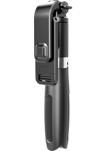 Beyaz 100 cm Ayarlanabilir Kablosuz Bluetooth Özçekim Çubuğu Katlanabilir Mini Tripod Telefon Ios ve Bluetooth Uzaktan Kumanda ile Kendinden Yapışkanlı (Yurt Dışından)