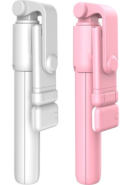 Beyaz Kablosuz Bluetooth Selfie Sopa Katlanabilir Mini Tripod Deklanşör iPhone Android Samsung Xiaomi Huawei Için Uzaktan Kumanda (Yurt Dışından) fiyatları