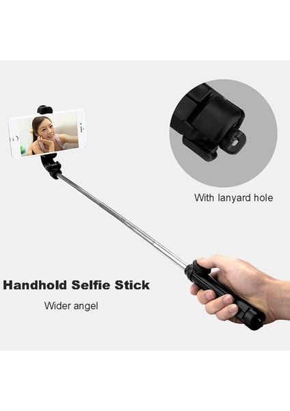 Pembe Taşınabilir Tripod Cep Telefonu Selfie Sopa Uzaktan Kumanda ile Teleskopik Telefon Bluetooth Sopa Huawei iPhone Android Için Yeni (Yurt Dışından) indirimleri