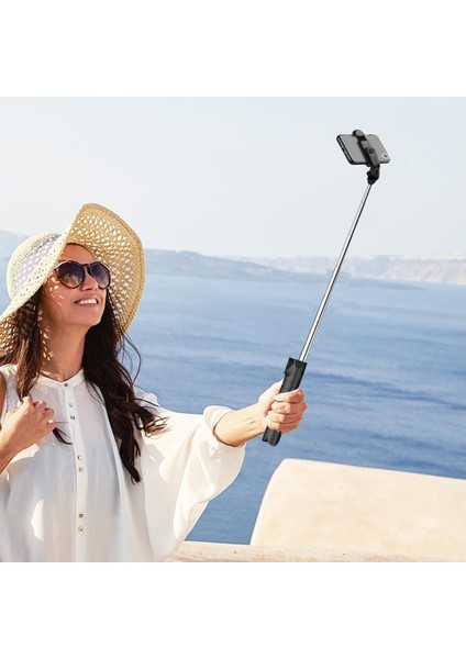 X-09 Katlanabilir Kablosuz Bluetooth Selfie Sopa Uzaktan Kumanda ile Canlı Fotoğraf Tutucu Tripod Eylem Kamera iPhone Ios Android (Yurt Dışından) indirimleri