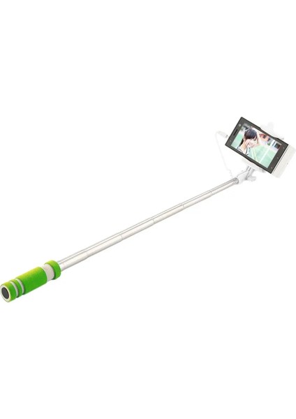 Telefon Tutucu Siyah 5 Renk Mini Uzatılabilir Kablolu Selfie Çubuğu Otoportre Çubuk Tutucu Monopod Palo Selfie Basstone iPhone Samsung Android Için (Yurt Dışından)