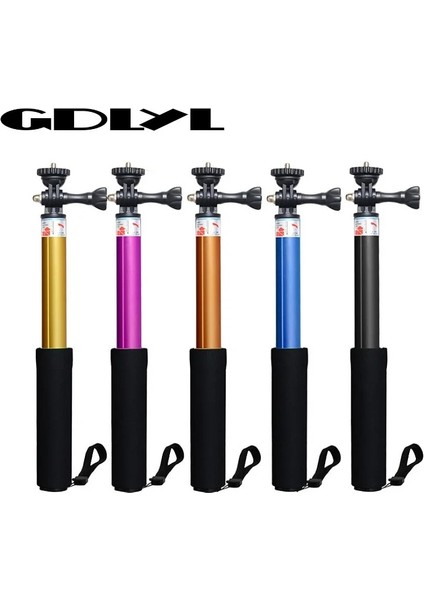 Mavi Gdlyl Yeni Taşınabilir Su Geçirmez Monopod Tripod Teleskopik Uzatılabilir Kutup El Kamera Tripod Tripod Dağı Selfie Sopa (Yurt Dışından)