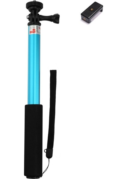Mavi Gdlyl Yeni Taşınabilir Su Geçirmez Monopod Tripod Teleskopik Uzatılabilir Kutup El Kamera Tripod Tripod Dağı Selfie Sopa (Yurt Dışından)