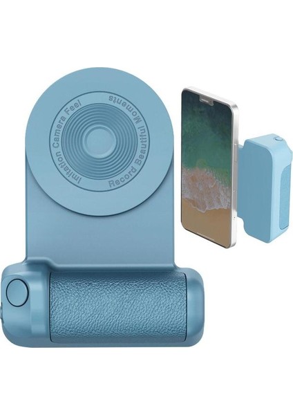 C Sıcak Akıllı Telefon Manyetik Kamera Kolu Fotoğraf Braketi Akıllı Bluetooth Uyumlu Cep Telefonu Sarsıntı Önleyici Selfie Cihazı Telefon Standı (Yurt Dışından)