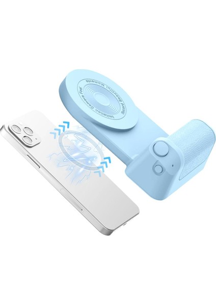C Sıcak Akıllı Telefon Manyetik Kamera Kolu Fotoğraf Braketi Akıllı Bluetooth Uyumlu Cep Telefonu Sarsıntı Önleyici Selfie Cihazı Telefon Standı (Yurt Dışından) indirimleri
