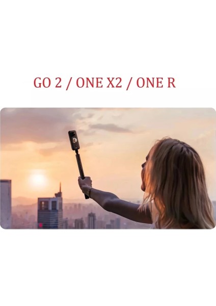 Selfie Sopa Evrensel Selfie Sopa Bullet Time El Tripod Görünmez Selfie Sopa INSTA360 One X3 Rs R X2 x Insta 360 Aksesuarları (Yurt Dışından)