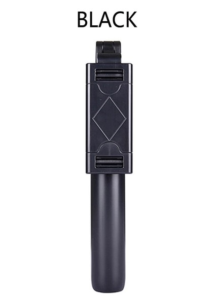 Siyah 3 In 1 Selfie Sopa Telefon Tripod Uzatılabilir Monopod iPhone 12 Samsung Xiaomi Akıllı Telefon Için Bluetooth Uzaktan Kumanda ile Selfie Sopa (Yurt Dışından)