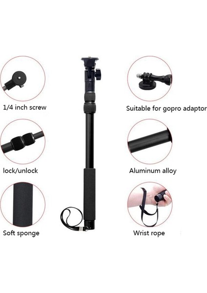3 In 1 Bluetooth Selfie Çubuğu, Iphone 6 6s Için Mini Tripod ile Dslr Kameralar Için Xiaomi El Uzatılabilir Monopod Akıllı Telefon (Yurt Dışından) modelleri