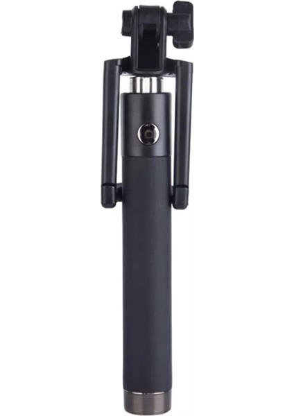 Sıcak Pembe Kaymaz Sap Taşınabilir Uzatılabilir Monopod Kendinden Kutuplu El Kablolu Selfie Çubuğu iPhone Akıllı Telefon Için 180 Derece Ayarlanabilir (Yurt Dışından)