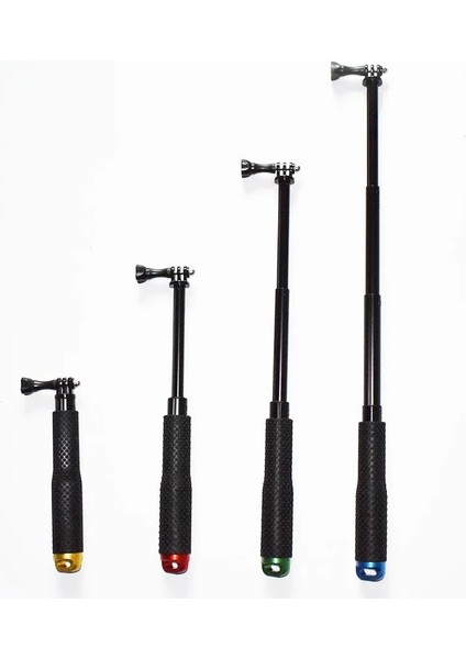 Siyah Blakc El Monopod Selfie Sopa Gopro Kahraman 987 65 4 3 Xiaomi Yi 4K Lite Mijia SJ4000 Sj6/8/9/10 Eylem Soocoo C30 S300 Eken H9 (Yurt Dışından) fiyatları